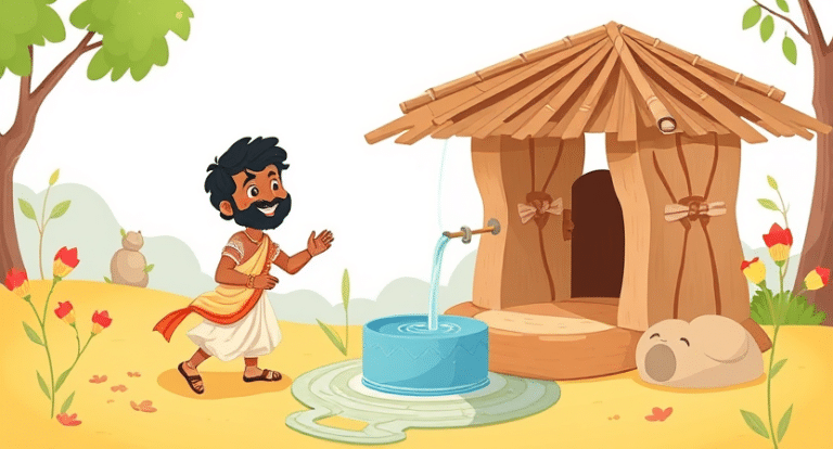 Akbar and Birbal Short Story in Hindi of water well and a thug