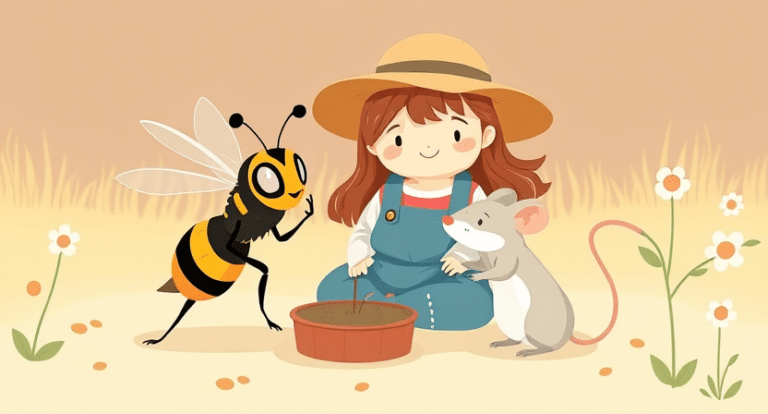 Alif Laila Moral Story - Wasp and Rat