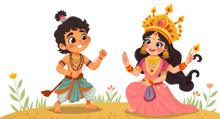 Hindi Tenali Rama Story of Tenali and Gift from Goddess