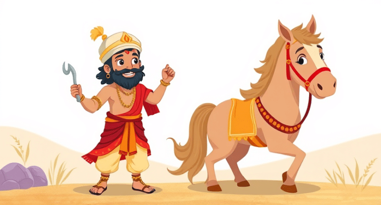 Tenali Rama Moral Story of how he taught a lesson to shastri