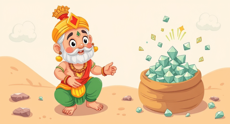 Tenali Rama Story in Hindi about diamonds owner
